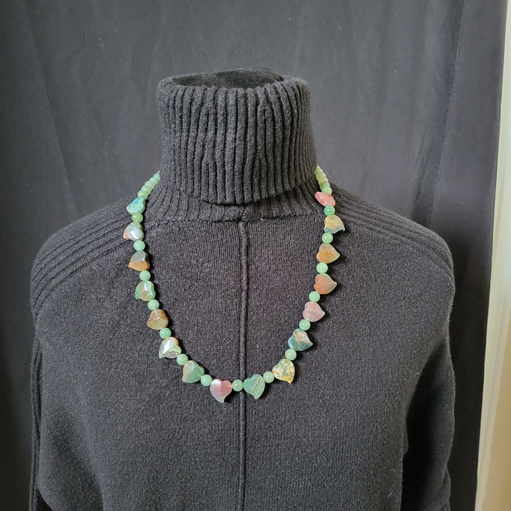 Unique Gemstone necklace. - Picture 2 of 2